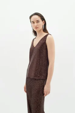 BarbaraIW Sequin Top<InWear Cheap