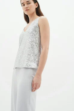 BarbaraIW Sequin Top<InWear Cheap