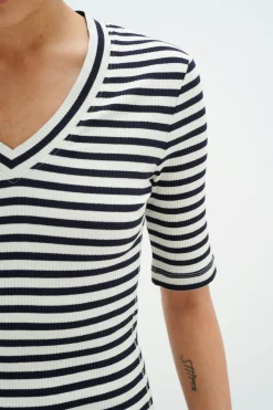 DagnaIW Striped V T-shirt<InWear Cheap