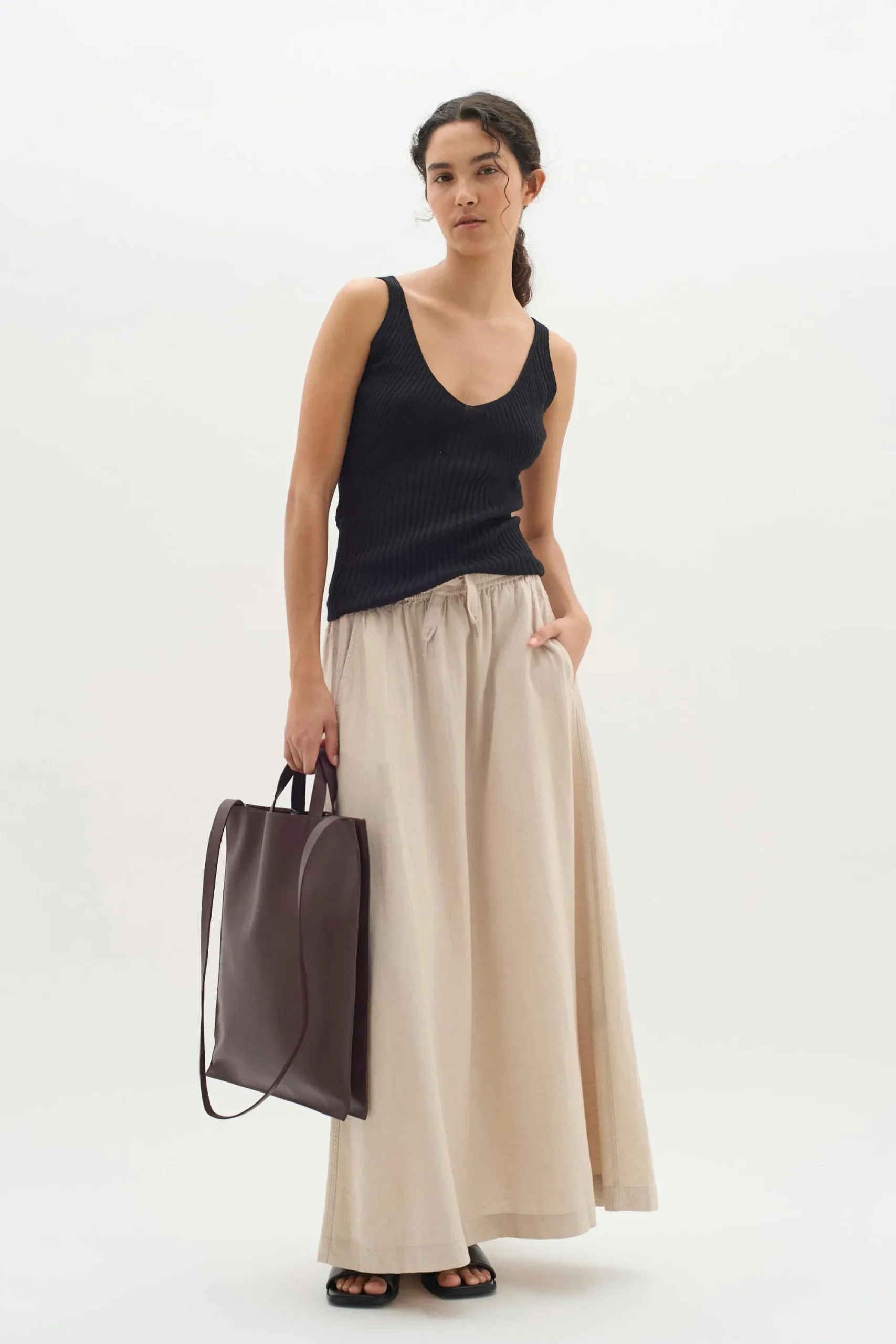 EllieIW Linnen Skirt<InWear Clearance