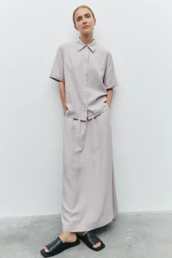 EllieIW Short sleeved Linnen Shirt<InWear Discount