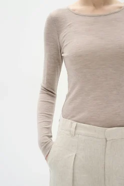 FangIW Wool long sleeved T-shirt<InWear Cheap