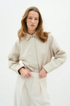 ZaciIW Leather Shirt<InWear Outlet